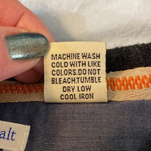 Carbon 2 Cobalt Heathered Gray and Black Sweater - Picture 4 of 8